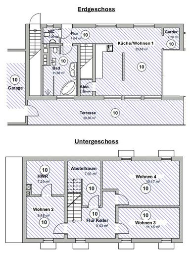 Moderno piso de 4 habitaciones (planta baja/sótano) con garaje propio en BS-Broitzem – Foto 15
