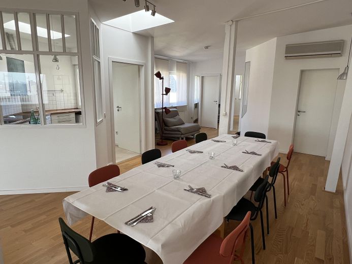 Platz für den großen Tisch