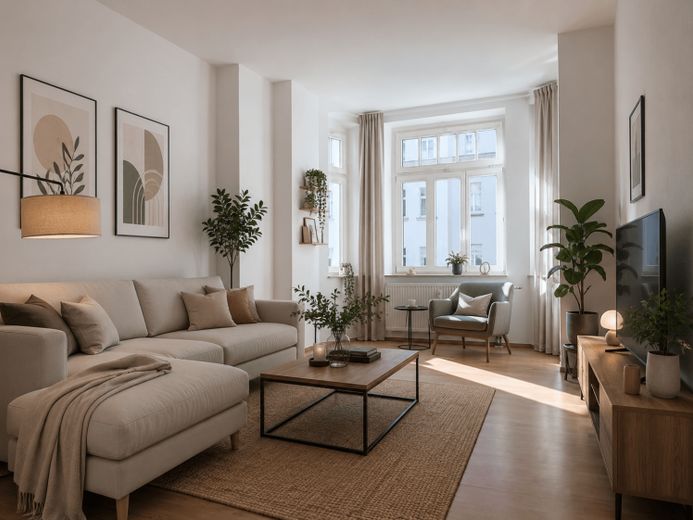 ***Wohnen mit Flair: 3-Zimmer-Wohnung mit Wintergarten auf dem Kaßberg*** – Foto 1