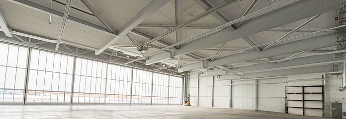 Beheizte Werkstatt-/Lagerfläche und Produktion ab 200 m² – teilbar & erweiterbar bis 1.200 m²