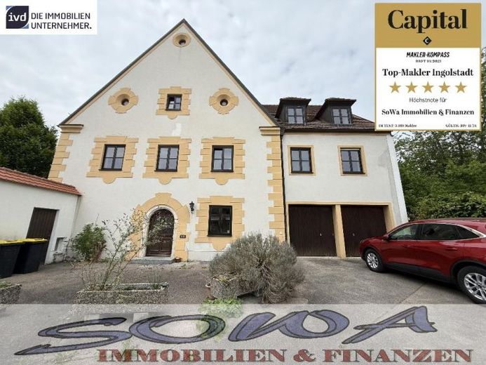 Ein Haus mit Geschichte - Mehrfamilienhaus mit 5 Wohneinheiten, zwei Garagen und Garten in zentraler Lage in Neuburg - Ein Objekt von Ihrem Immobilienpartner SOWA Immobilien und Finanzen – फोटो 1