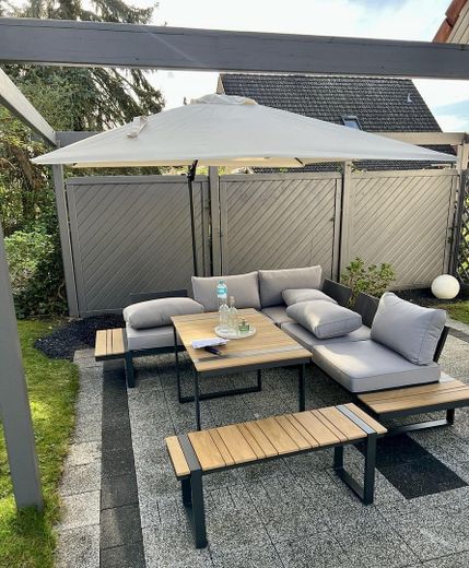 ZONDER COURTAGE: Moderne eengezinswoning met terras op het zuiden, carport en centrale, rustige ligging – Terrasse