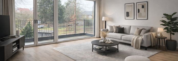 KI-generiertes Bild (Wohnraum)