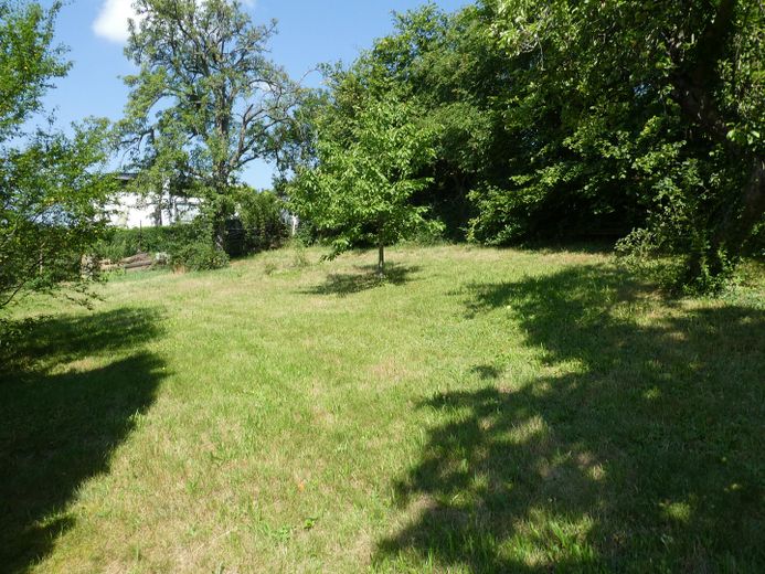 Beau terrain à bâtir avec petite maison à Possendorf – Wiese hinter dem Haus