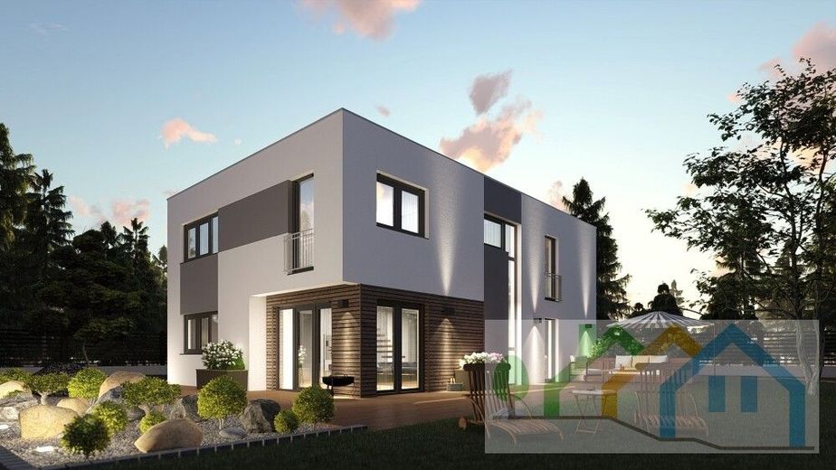Gute Nachbarschaft in Stein mit BAUHAUS und Grundstück für maximale Individualität – Stadtvilla Berlin 141 008