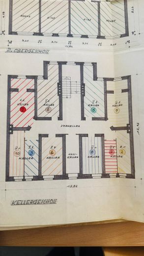 Grundriss Keller Nr. 5