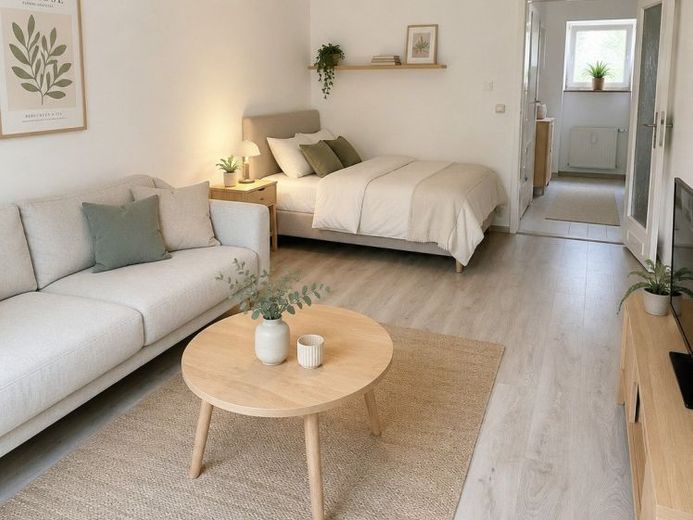 Modernes Apartment mit Garten, EBK, Terrasse & Blick ins Grüne – फोटो 1