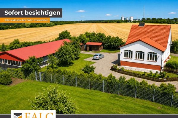 ***Seltene Gelegenheit: Großzügiges Anwesen mit Lagerhalle, Tiefgarage und 7 Zimmern***