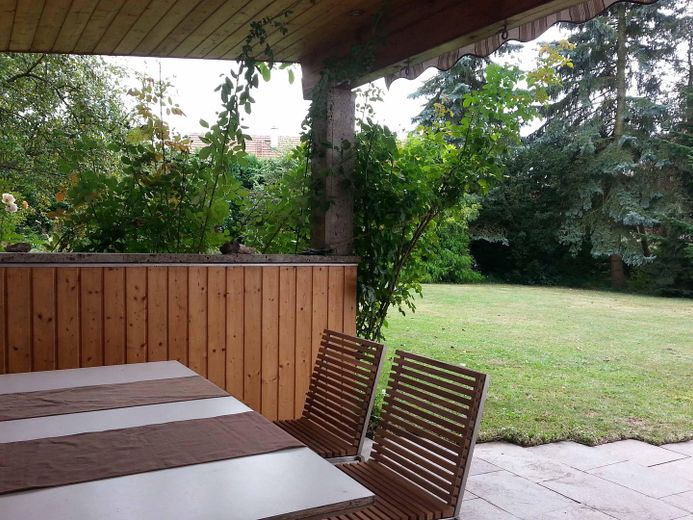 Überdachte Terrasse