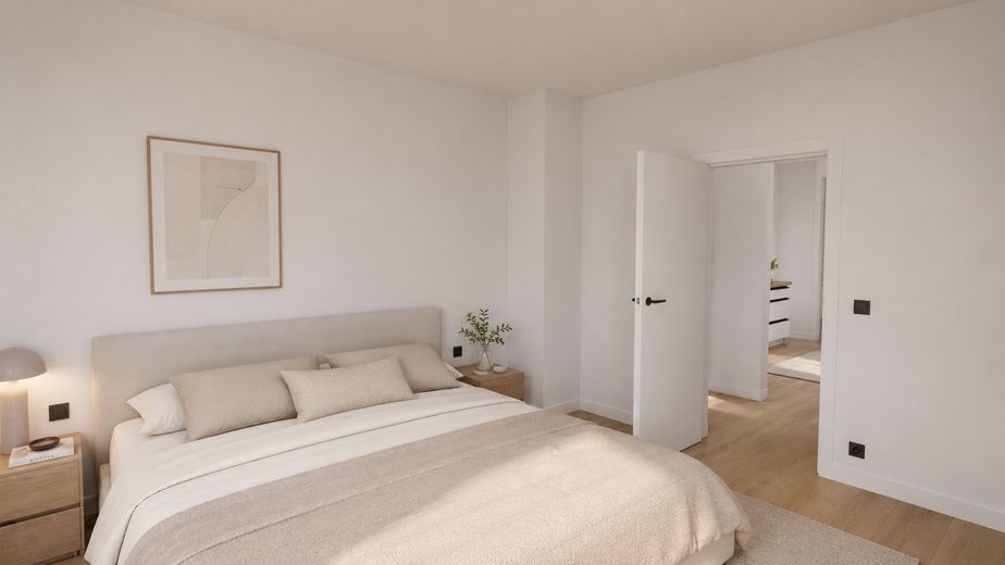 5% di ammortamento fiscale - Vivere con stile su 92 m² o affittare con rendimento – The Middle Apartment – Schlafen