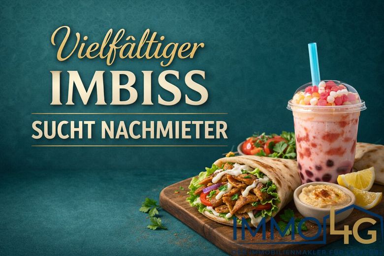 Vielfältige Imbissfläche in Charlottenburg – Vielfältiger Imbiss mieten oder kaufebn - immo-4g
