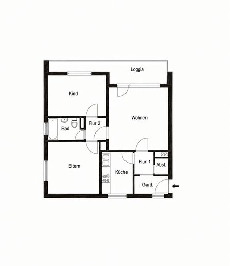 Erstbezug nach Sanierung | 3-Zimmer-Wohnung | 72 m² | 80935 München | 1.950 € warm – Foto 1