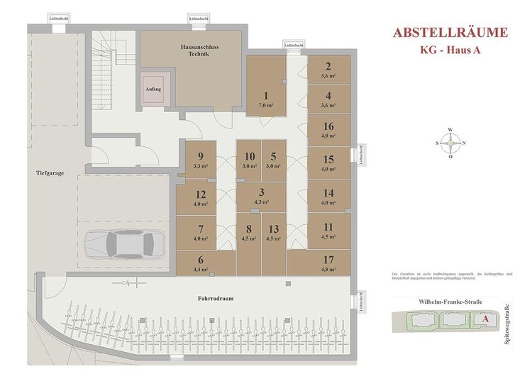 OPTIMAL GESCHNITTENE 4-RAUM WOHNUNG – Haus A_Keller