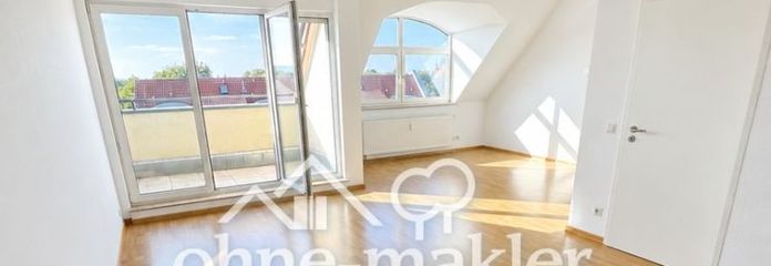 Modern 1-room apartment with balcony, fitted kitchen & step-free access