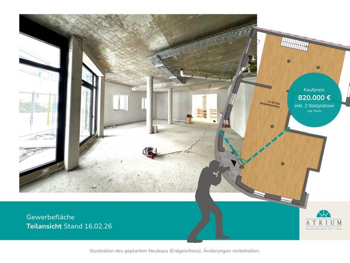 Gewerbeeinheit Leipzig-Kleinzschocher | EG + UG | ideal für Praxis, Büro oder Einzelhandel – nachhaltige-gewerbeimmobilie-leipzig