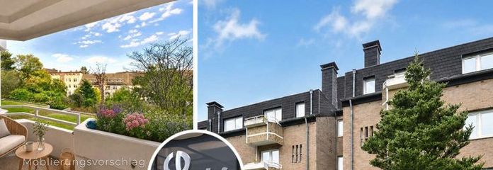 PHI AACHEN - 3-Zimmer-Wohnung mit Terrasse, Loggia und Garage in begehrter Lage im Aachener Süden!