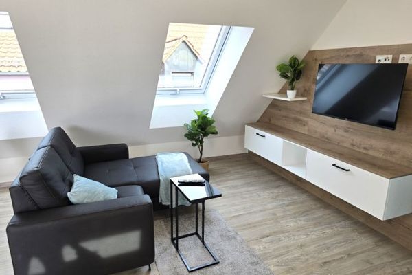 Elegante vivienda de 2 habitaciones, cómodamente amueblada y equipada en el centro de Obernburg