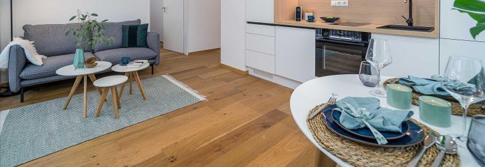 ab 01.08. Penthouse mit Scharm & Ausstattung