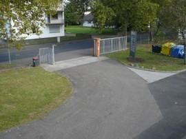 Helles und ruhiges Büro in Top-Lage in Hanau-Großauheim – Zufahrt