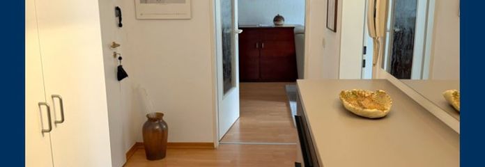 Зелёный оазис спокойствия в Марклеберге: ухоженная квартира с балконом, навесом для автомобиля и перспективой на будущее