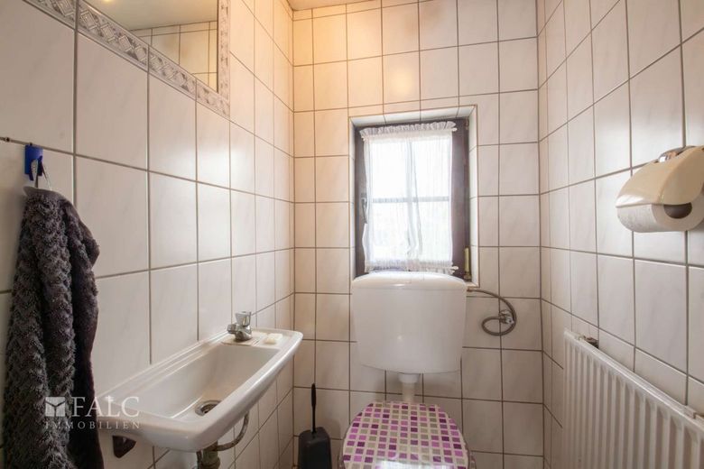 Alte Liebe rostet nicht! – Gäste WC
