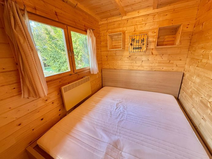 Blockhaus 2 - Schlafzimmer