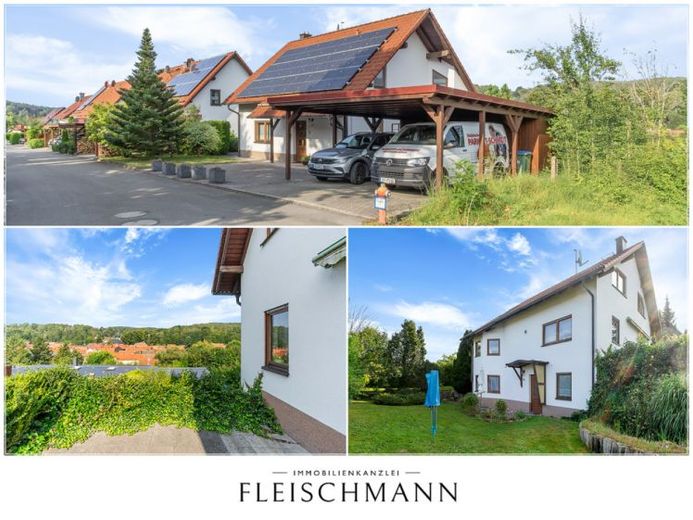 Modernes Wohnen mit Einliegerwohnung, Photovoltaik und unverbaubarem Ausblick – Foto 1