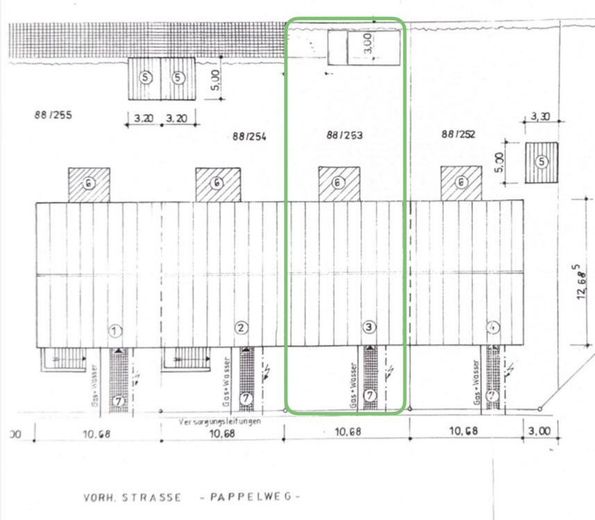 Flurkarte+ Grundstückszufahrt