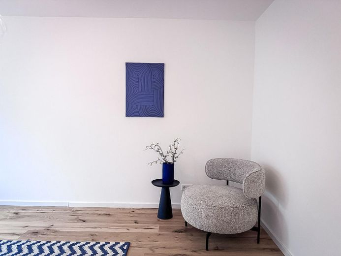 Prachtige 3-kamerwoning met groot balkon & parkeerplaats voor de deur in Sachsenhausen-Nord – Büro