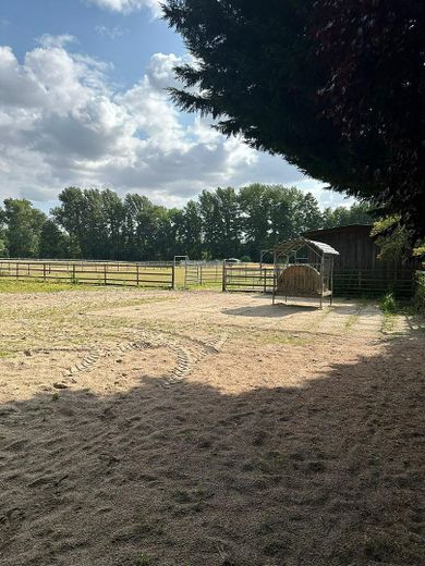 Reitplatz mit Weide