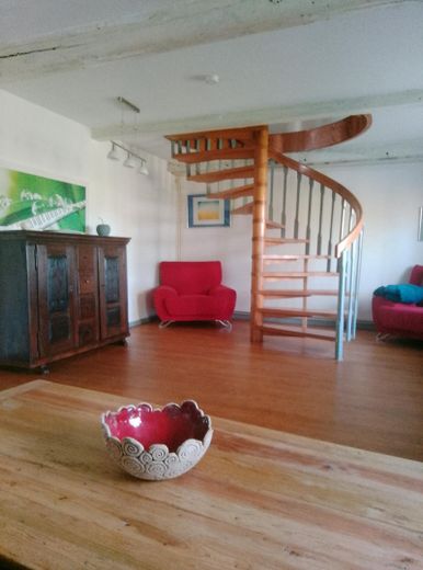 Am Schloßteich - Schönhagen – Wohnzimmer - Wohnung 2