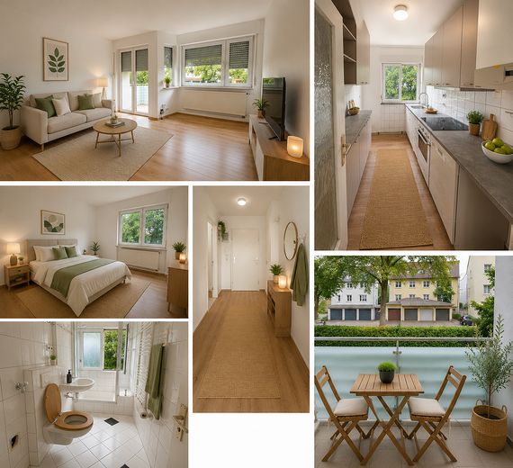 Helle 3-Zimmer-Wohnung mit Balkon in Stuttgart-Ost – Foto 14