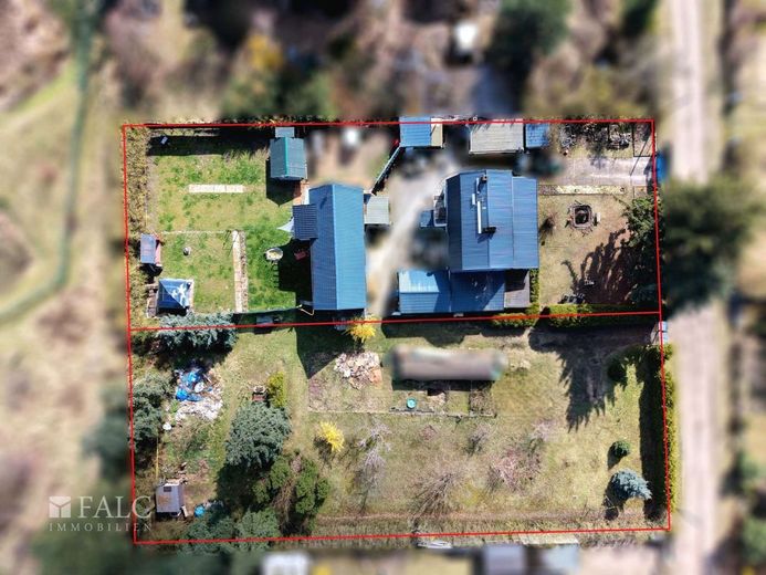 **Exklusives Bauland mit Weitblick**- FALC IMMOBILIEN – Draufsicht