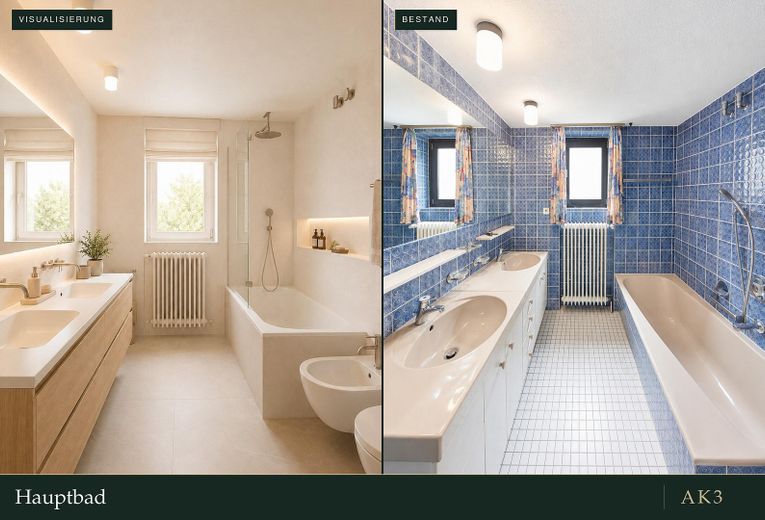 Casa de arquitecto con galería en una parcela de 1.294 m² – Bad (Eltern)