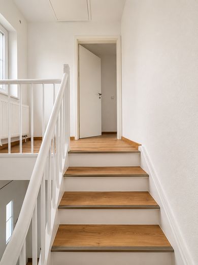 Sanierte ein Familienhaus – Treppenhaus