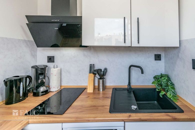 Business-Apartment mit Umsatzsteuerausweis / Kurzzeitvermietung – Arbeitsbereich Kuche