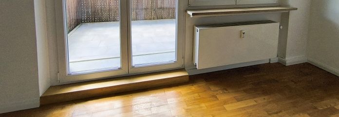 Blick auf den Westbalkon
