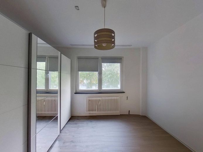 Attraktive, helle 3-Zimmer-Wohnung in Kaarst – Schlafzimmer II  (virtuell en…