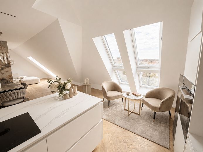 4,5 Zimmerwohnung an der Havel – Küche- und Essbereich