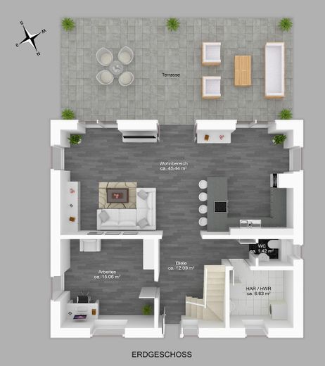 Grundriss EG