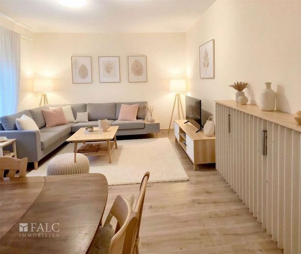 Ihr Rückzugsort im Grünen - 3-Zimmerwohnung mit Gartenanteil – Wohnen - (KI generiert)