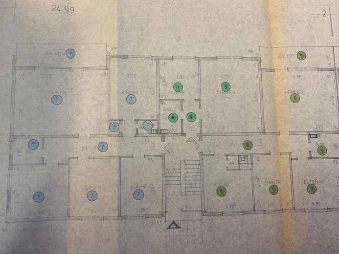 Przestronne mieszkanie jednopokojowe – Grundriss, Wohnung Nr. 8