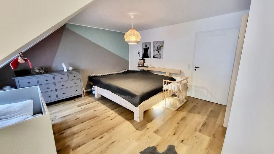 Schlafzimmer Dachgeschoss