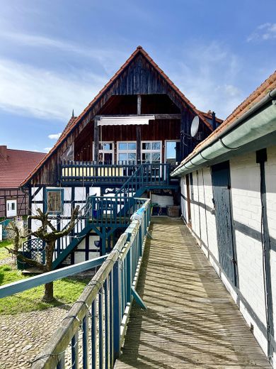 Fachwerkhaus im Wendland – Terrasse