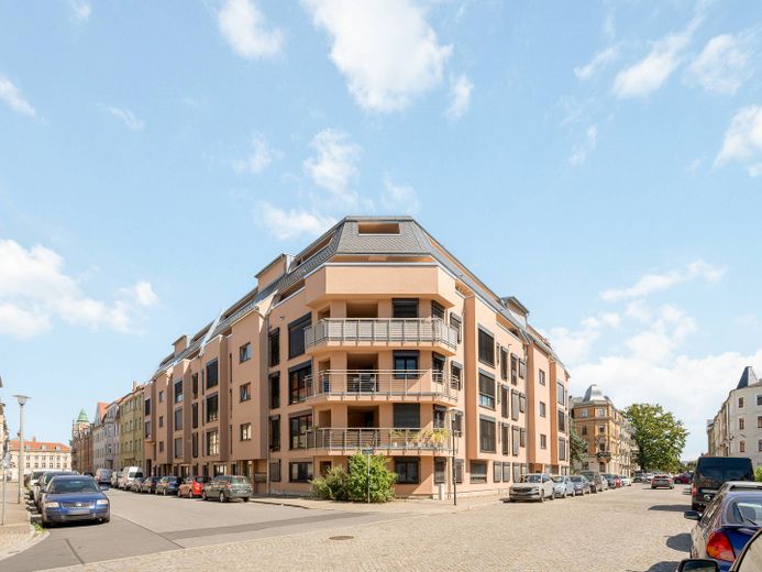 ¡Luminoso piso de 3 habitaciones en Dresde, Pieschen! – Außenansicht I
