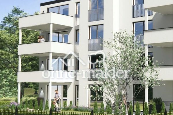 Новостройка в Гаттендорфе, 2 комнаты, лифт и балкон