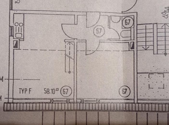 Nowo wyremontowane mieszkanie dwupoziomowe z 2,5 pokojami – Grundriss 2. OG