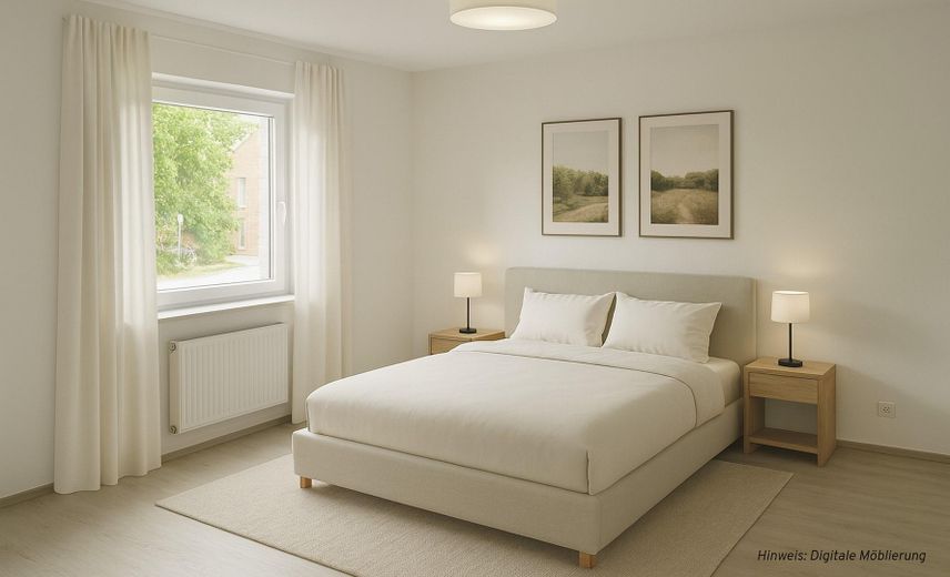 Schlafzimmer visualisierung