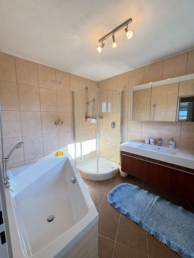 Ein Haus, drei Einheiten - wohnen, vermieten, entfalten – Badezimmer