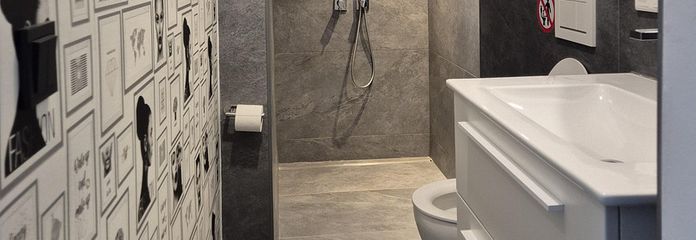Bad mit WC